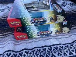 Pokemon Prismatic Evolutions Lucario EX And Tyranitar EX Premium Collection Sams - Image 3