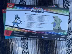 Pokemon Prismatic Evolutions Lucario EX And Tyranitar EX Premium Collection Sams - Image 5