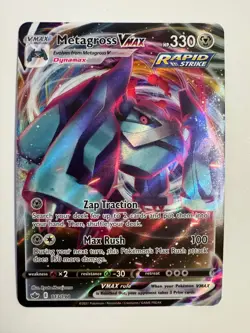 Pokemon TCG Chilling Reign SWSH06: Metagross VMAX 113/198 Ultra Rare - Image 2