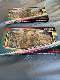 Pokemon Lucario Ex & Tyranitar Ex Premium Collection - New Sealed - Prismatic - Image 1