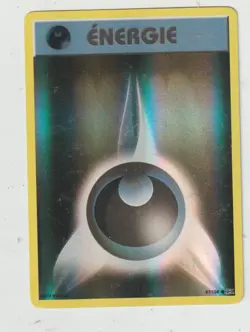 x1 Carte POKEMON Energie Obscurite (EVO 97) HOLO REVERSE EX-NM FRENCH EVOLUTIONS - Image 1