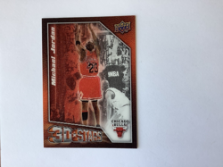 MICHAEL JORDAN 2009-10 UPPER DECK #3D-MJ 3D STARS BULLS - Image 1