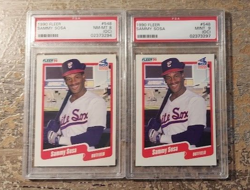 1990 Sammy Sosa 10 Card PSA Graded Lot Fleer, Donruss, Score - Image 2