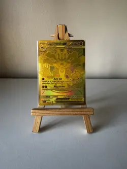 Pokemon TCG Mega Lucario EX Mega Evolution 188/132 Gold Rare Card - Image 1