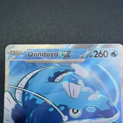 Pokemon Dondozo EX Holo Ultra Rare Card 211/182 Sv10: Destined Rivals - Image 3