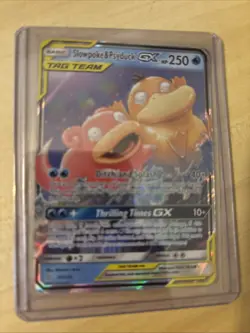 Pokemon TCG Slowpoke and Psyduck GX Tag Team Card 35/236 - Image 1