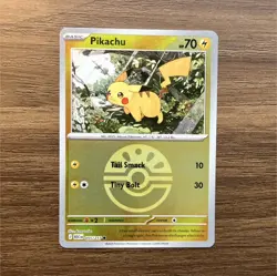 Pokemon Pikachu ASC 055/217 2026 Basic 70 HP Tail Smack Tiny Bolt Card - Image 1