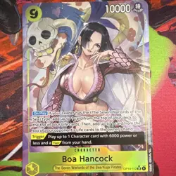One Piece Boa Hancock OP14-112 The Seven Warlords Special Holo 10000 Power Card - Image 1