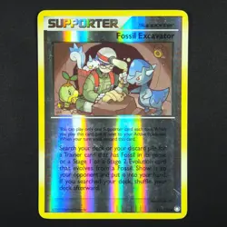 Fossil Excavator 111/123 Holo - Mysterious Treasures - Pokemon Card - Image 1
