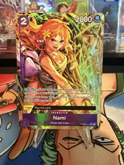 Nami Parallel Alt Art English PRB02-012 The Best Vol. 2 One Piece Card - Image 1