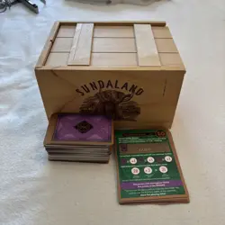 XEKO Mission Indonesia 2 Player Trading Card Game Starter Set Wood Box - Image 1