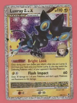 LUXRAY HOLO RARE 109/111 Pokemon Celebrations 25th Anniversary Card - Image 1