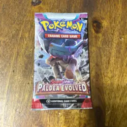 Pokemon Paldea Evolved Booster Pack NEW Sealed Pack (Box shipping) - Image 1