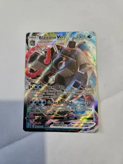 Pokemon TCG Blastoise VMAX Black Star Promo Card SWSH103 - Image 1