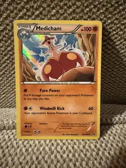 Medicham Holo 080 - Primal Clash Pokemon Card - Image 1