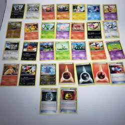 Lot of 30 Pokemon 2011 TCG Trading Cards All Unique Pokemon Cards (Set A) - Image 1
