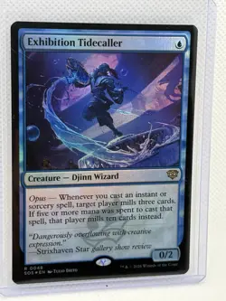 Exhibition Tidecaller (FOIL) Secrets of Strixhaven 0048 - Image 1