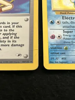 Pokemon Misty Gym Heroes Holo Rare Trainer Card 18/132 Misty’s Golduck 12/132 - Image 3