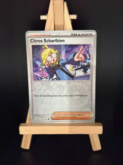 Citros Scharfsinn 167/191 Reverse Holo Pokemon Karte TCG aus Sturmische Funken - Image 1