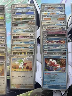 Lot of 50- Prismatic Evolution Pokemon POKEBALL LOT - ALL POKE Ball - NM - Image 3