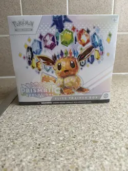 Pokemon TCG Prismatic Evolutions Elite Trainer Box ETB Sealed - Image 1