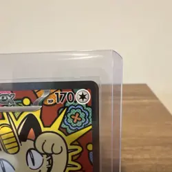 Pokemon Meowth EX Full Art Holo 121/088 POR Basic Cat Natsumi Yoshida - Image 4