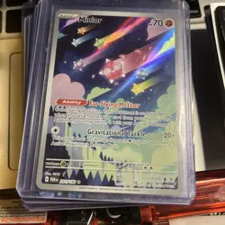 2023 Pokemon Minior 201/182 Full Art Holo Illustration Rare - NM+ - Image 1