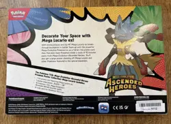 Ascended Heroes Premium Poster Collection Mega Lucario EX New Sealed - Image 2