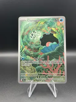 Clamperl 195/182 - Destined Rivals - Illustration Rare - NM - Pokemon TCG - Image 1