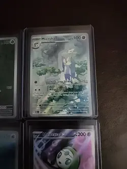 Pokemon TCG Lot: Fezandipiti ex Full Art + Swanna IR & 3 Illustration Rares NM - Image 4