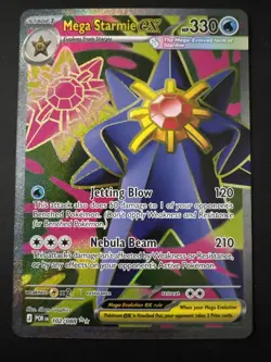 Pokemon Mega Starmie EX 102/088 Perfect Order - Image 1