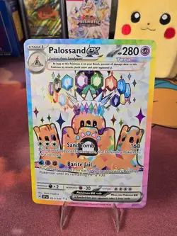 Palossand ex 221/191 Surging Sparks Ultra Rare Holo NM Pokemon TCG 🏖 - Image 1