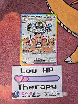 Palossand ex 221/191 Surging Sparks Ultra Rare Holo NM Pokemon TCG 🏖 - Image 3