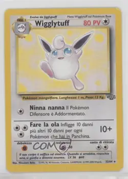 Wigglytuff Italian Pokemon Jungle #32 1999 - Image 1
