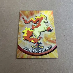 Pokemon 2000 Topps Tv Rapidash Holo Foil NM+ 78 - Image 1