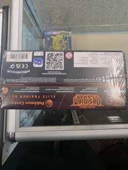 Obsidian Flames Pokemon Center ETB Elite Trainer Box Sealed Slight Tear - Image 4