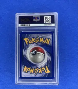 Pokemon 2000 1st Edition Team Rocket Oddish #63 PSA 9 - Image 2