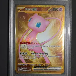 2023 Pokemon MEW ex Hyper Rare PSA 10 - Image 3