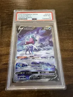 Pokemon Crown Zenith Raikou V GG41, Entei V GG36, Suicune V GG38 PSA 10 Lot - Image 5