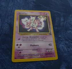 Pokemon Mewtwo 3 Black Star WB First Movie Promo 1999 TCG WOTC Pokemon - Image 1