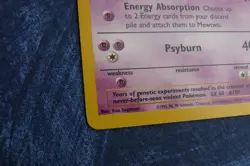 Pokemon Mewtwo 3 Black Star WB First Movie Promo 1999 TCG WOTC Pokemon - Image 5