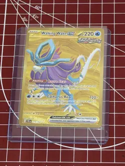 Pokemon TGC Walking Wake EX 215/162 Temporal Forces - Image 1