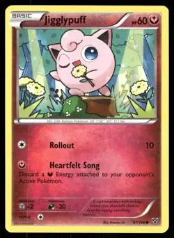 Jigglypuff 87/146 Common XY Pokemon Near Mint - Image 1