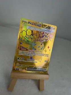 Pokemon TCG Prismatic Evolutions Pikachu EX Gold Hyper Rare 179/131 Near Mint - Image 2