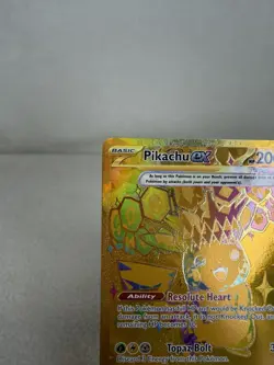 Pokemon TCG Prismatic Evolutions Pikachu EX Gold Hyper Rare 179/131 Near Mint - Image 4