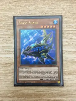 Abyss Shark LED9-EN001 Ultra Rare 1st EDT Yu-Gi-Oh! - Image 1