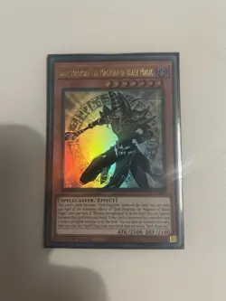 YUGIOH 1st Ed INFO-EN006 ULTRA RARE DARK MAGICIAN THE MAGICIAN OF BLACK MAGIC - Image 1