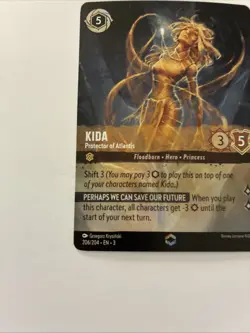 Kida Protector of Atlantis Enchanted Disney Lorcana Pack Fresh Into Protection - Image 4
