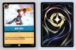 Wipe Out! #165/204 Disney Lorcana Winterspell 2026 Uncommon TCG Card - Image 1