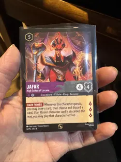 Disney Lorcana - Jafar High Sultan Of Lorcana - Tournament Participation Promo - Image 1